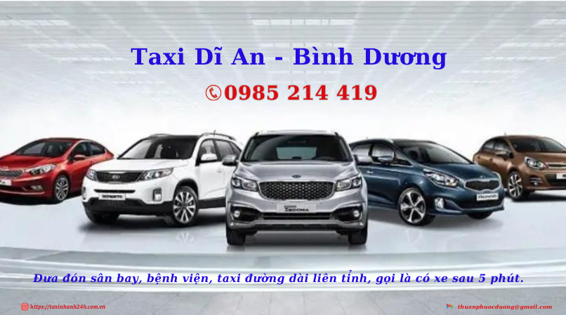 Taxi Dĩ An, Bình Dương